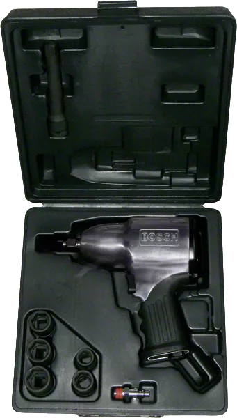 Pneumatic 1/2" impact wrench set