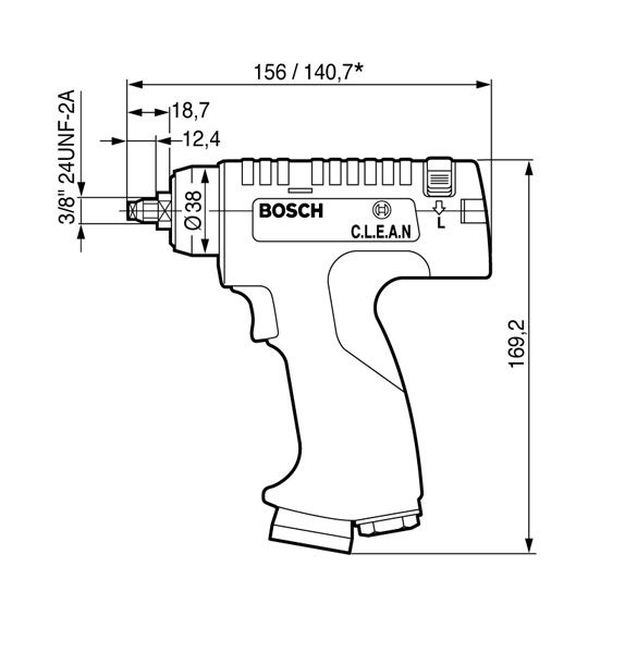 180-watt drill