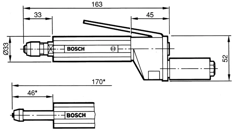 100-watt straight grinder