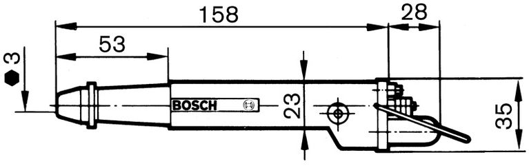 20-watt straight screwdriver