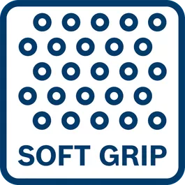 Comfortable handling of the tool thanks to softgrip