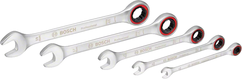 Ratchet Spanner Set 5pc