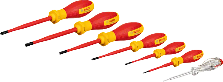 VDE Screwdriver Set SL/PH 7pc