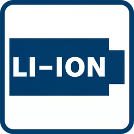 No self-discharge, no memory effect and a higher energy density thanks to Li-Ion battery technology