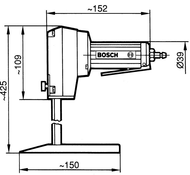 Pneumatic foam rubber cutter