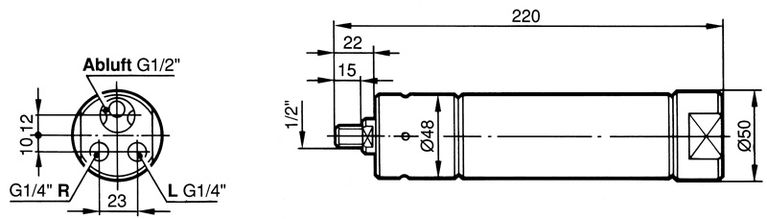 Built-in motor 620 Watt