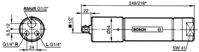 Built-in motor 620 Watt